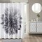 Madison Park Modern Cotton Shower Curtain with Grey Finish MP70-7542